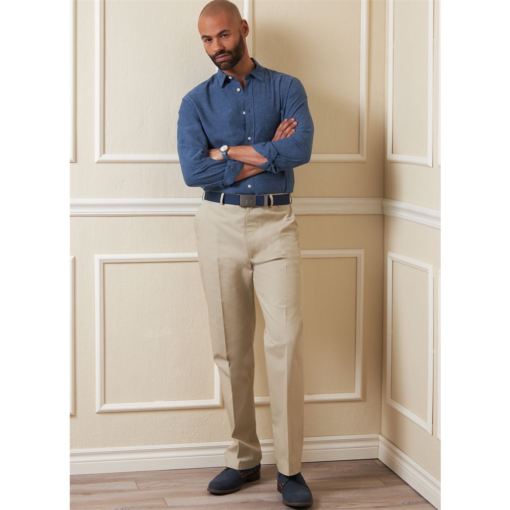 Vogue Pattern V1896 Mens Shorts and Pants 1896 Image 4 From Patternsandplains.com