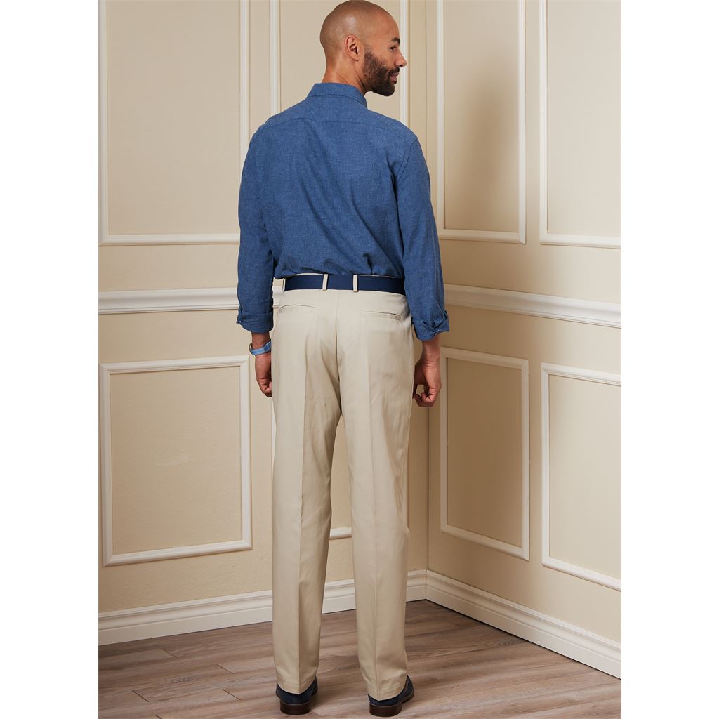 Vogue Pattern V1896 Mens Shorts and Pants 1896 Image 6 From Patternsandplains.com