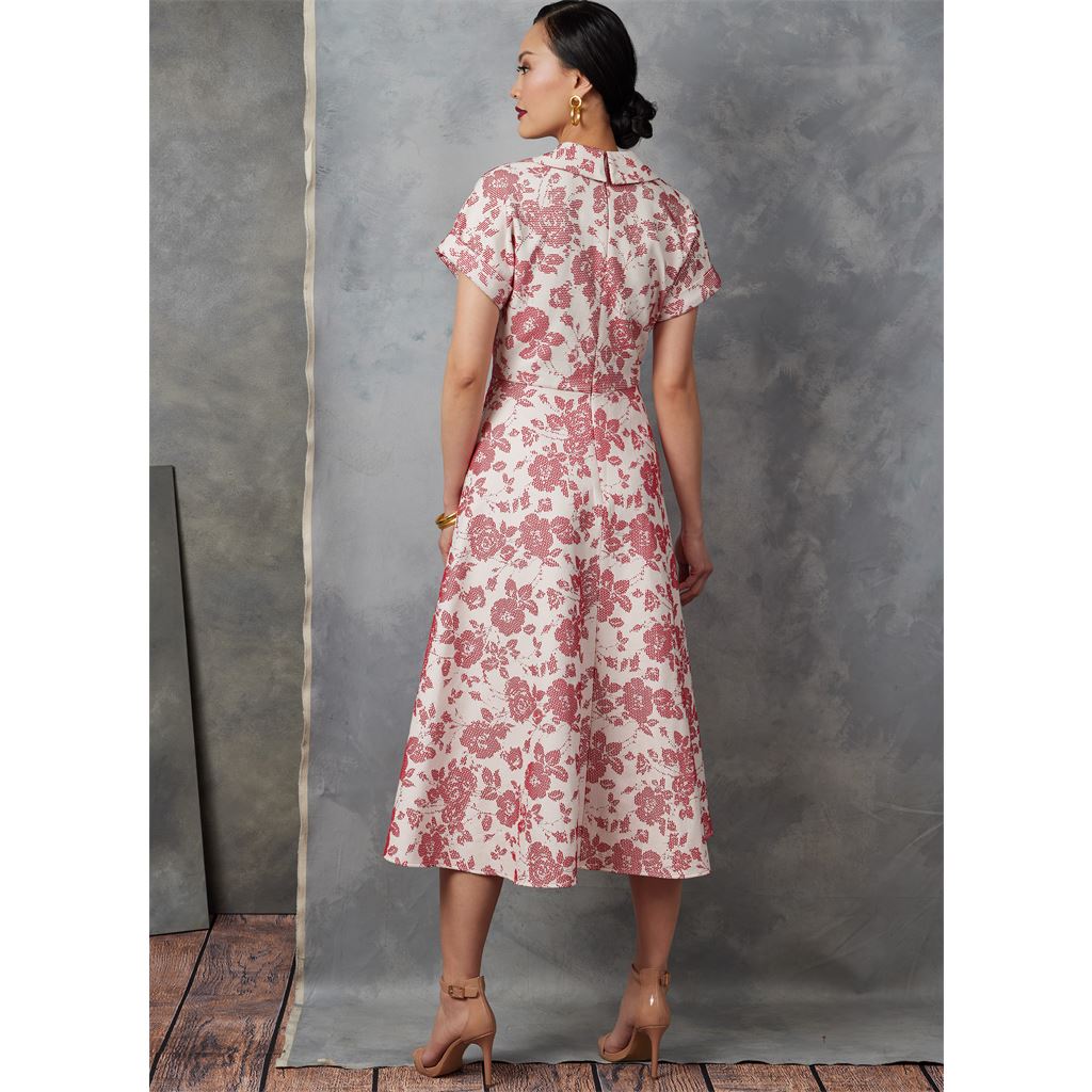 Vogue Pattern V1898 Misses Dress by Badgley Mischka 1898 Image 3 From Patternsandplains.com