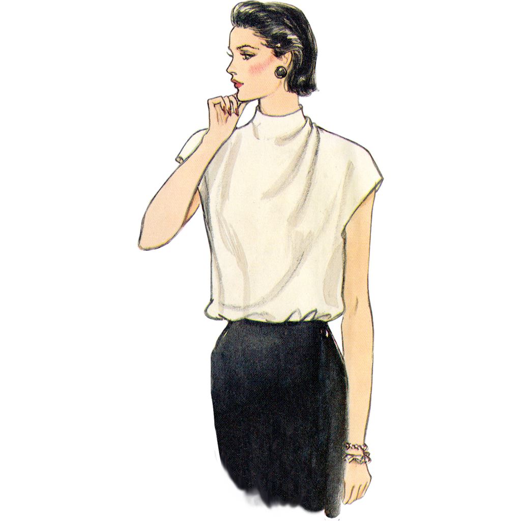 Vogue Pattern V1902 Misses Blouse 1902 Image 3 From Patternsandplains.com