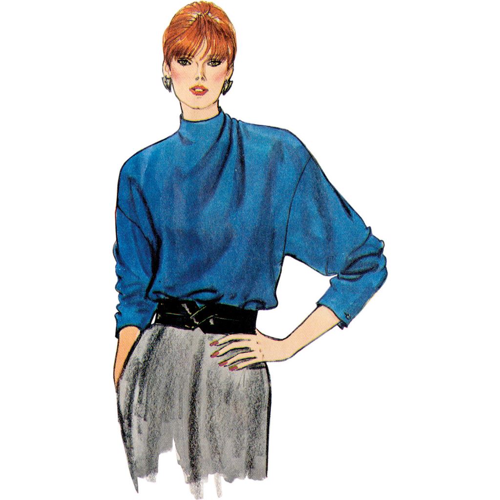 Vogue Pattern V1902 Misses Blouse 1902 Image 4 From Patternsandplains.com