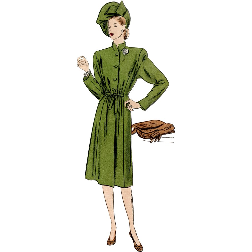 Vogue Pattern V1903 Misses Coat 1903 Image 2 From Patternsandplains.com