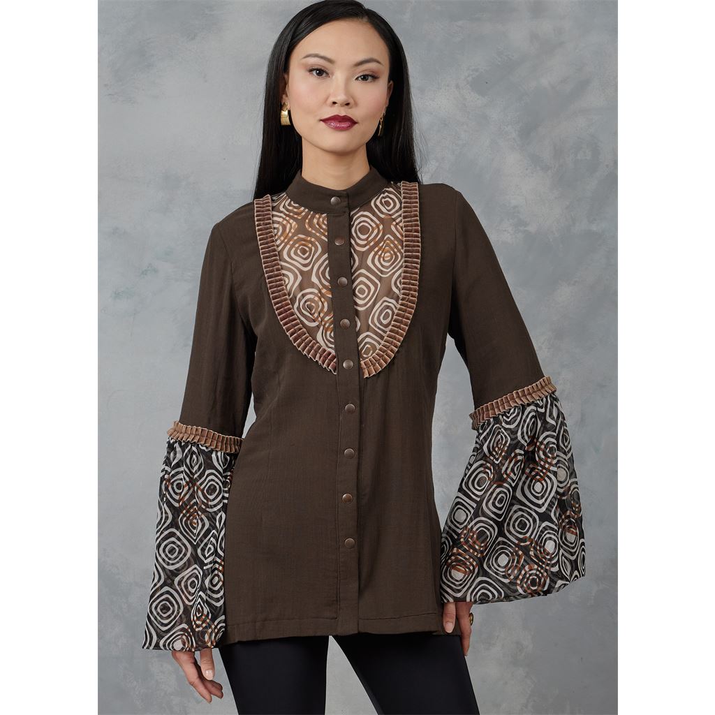 Vogue Pattern V1904 Misses Dress and Tunic by Sandra Betzina 1904 Image 3 From Patternsandplains.com