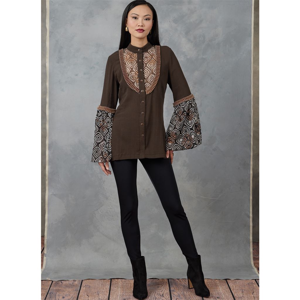 Vogue Pattern V1904 Misses Dress and Tunic by Sandra Betzina 1904 Image 4 From Patternsandplains.com