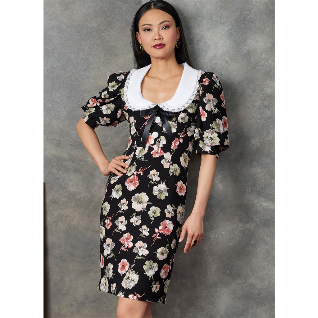 Vogue Pattern V1905 Misses Dress 1905 Image 2 From Patternsandplains.com