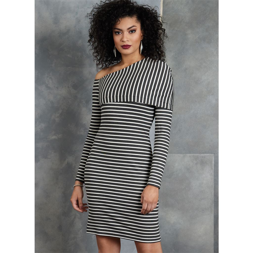 Vogue Pattern V1906 Misses Dress 1906 Image 3 From Patternsandplains.com