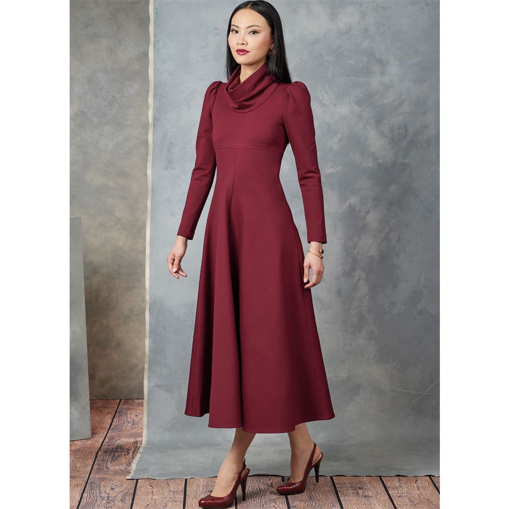 Vogue Pattern V1907 Misses Dress 1907 Image 2 From Patternsandplains.com