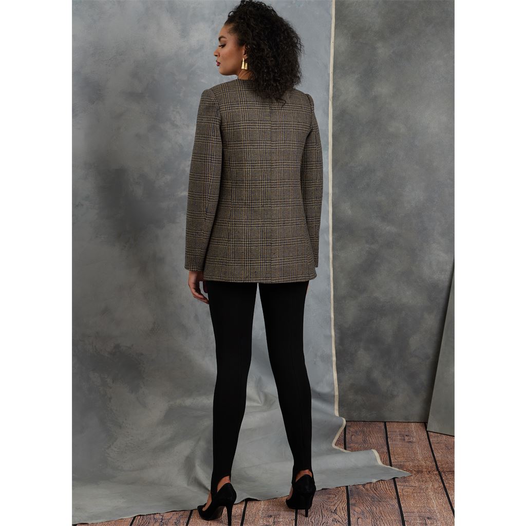 Vogue Pattern V1913 Misses Blazer and Jumpsuit 1913 Image 7 From Patternsandplains.com