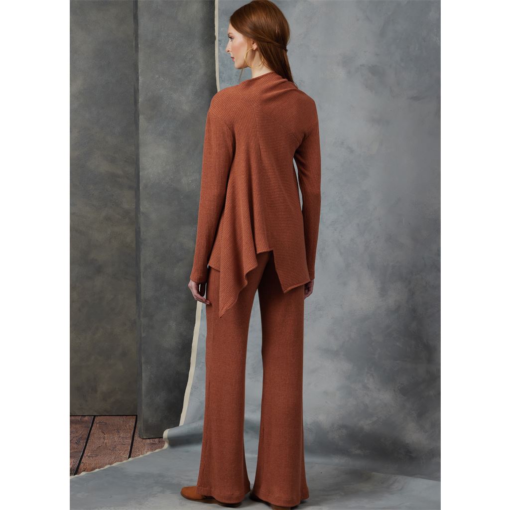 Vogue Pattern V1914 Misses Cardigan Tunic and Pants 1914 Image 4 From Patternsandplains.com