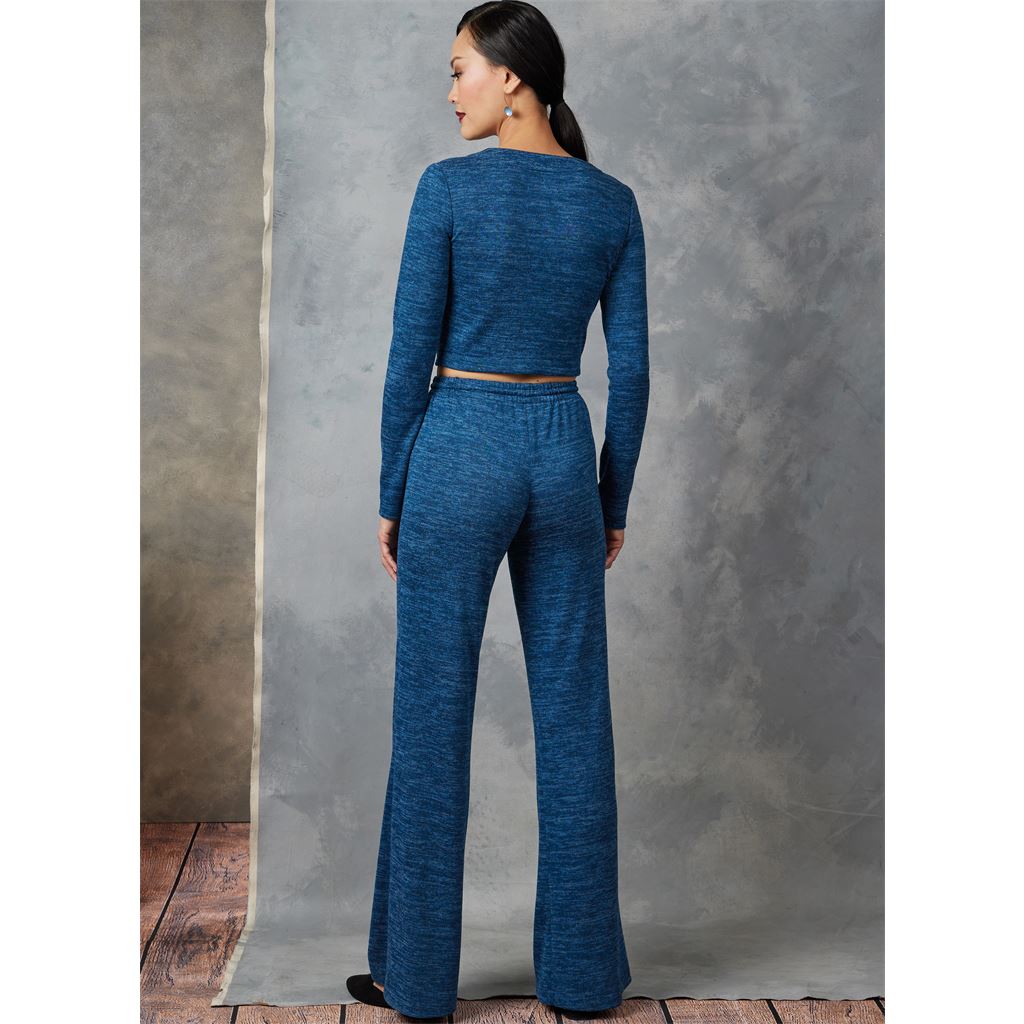 Vogue Pattern V1914 Misses Cardigan Tunic and Pants 1914 Image 5 From Patternsandplains.com