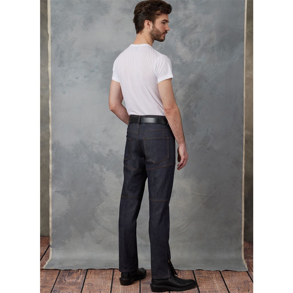 Vogue Pattern V1915 Mens Jeans 1915 Image 4 From Patternsandplains.com