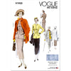 Vogue Pattern V1932 Misses Vintage Suit and Coat 1932 Image 1 From Patternsandplains.com