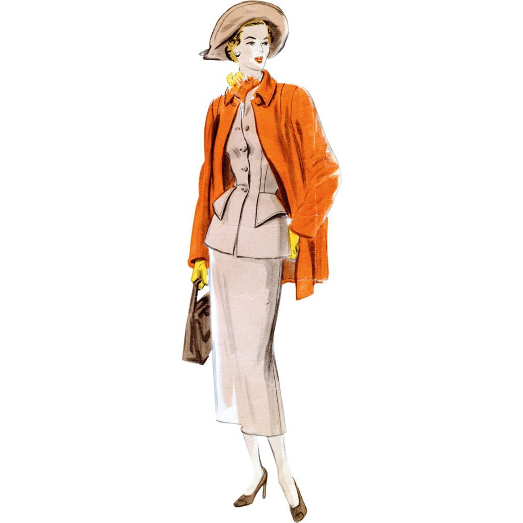 Vogue Pattern V1932 Misses Vintage Suit and Coat 1932 Image 4 From Patternsandplains.com