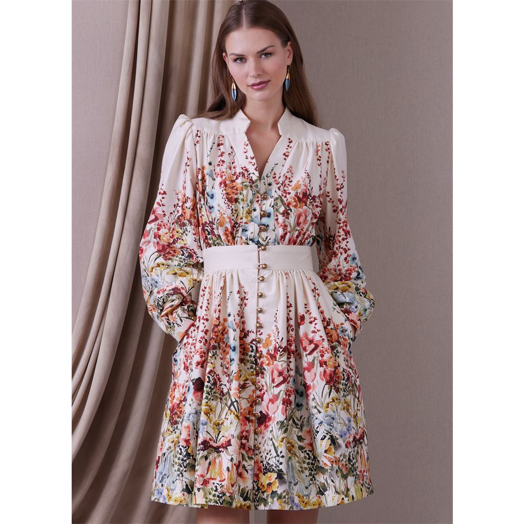 Vogue Pattern V1934 Misses Dress in Two Lengths 1934 Image 2 From Patternsandplains.com