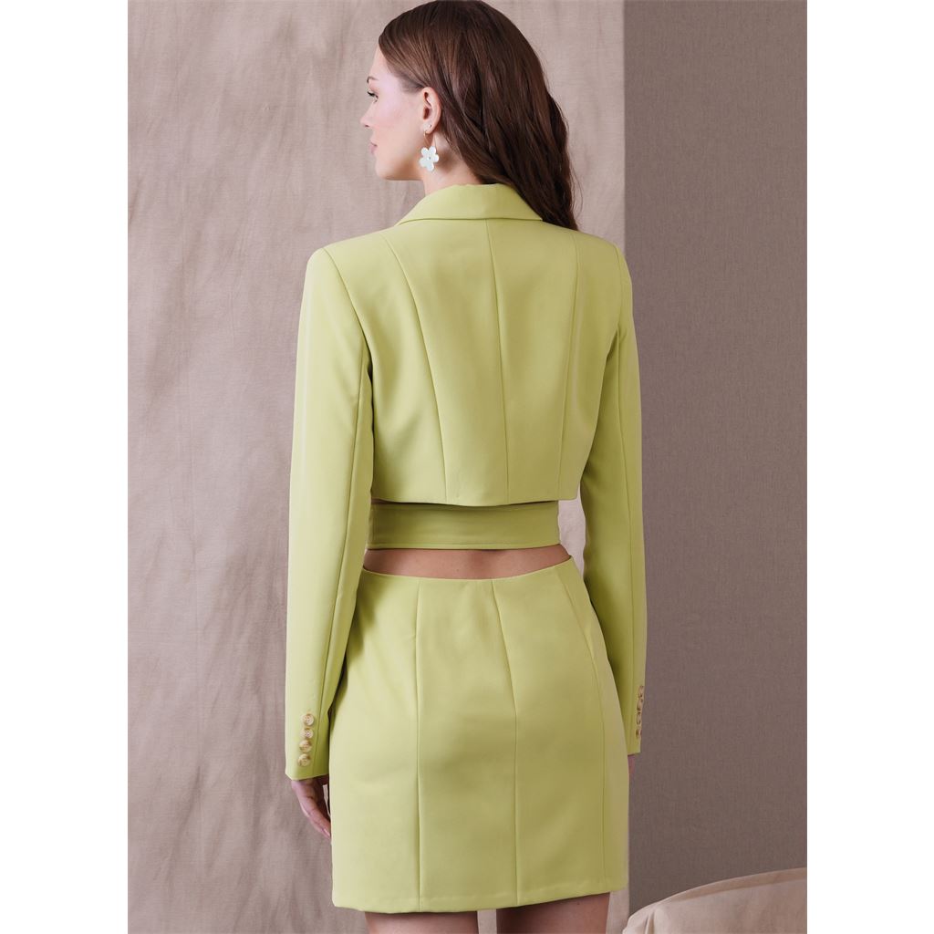 Vogue Pattern V1936 Misses Blazer Dress 1936 Image 6 From Patternsandplains.com