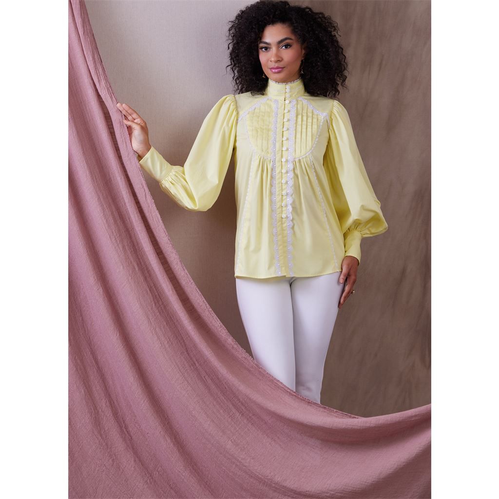 Vogue Pattern V1939 Misses Top 1939 Image 5 From Patternsandplains.com