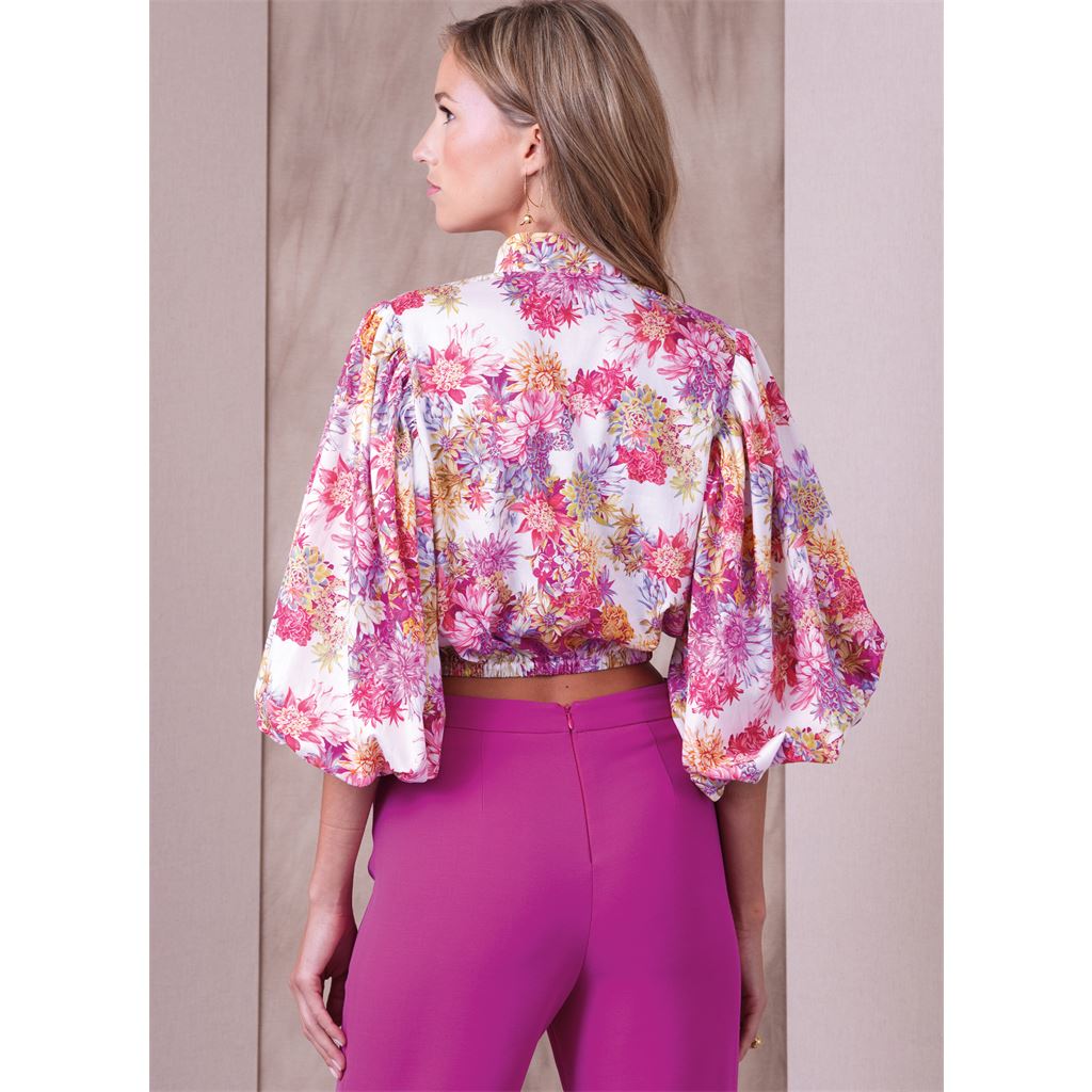 Vogue Pattern V1939 Misses Top 1939 Image 6 From Patternsandplains.com