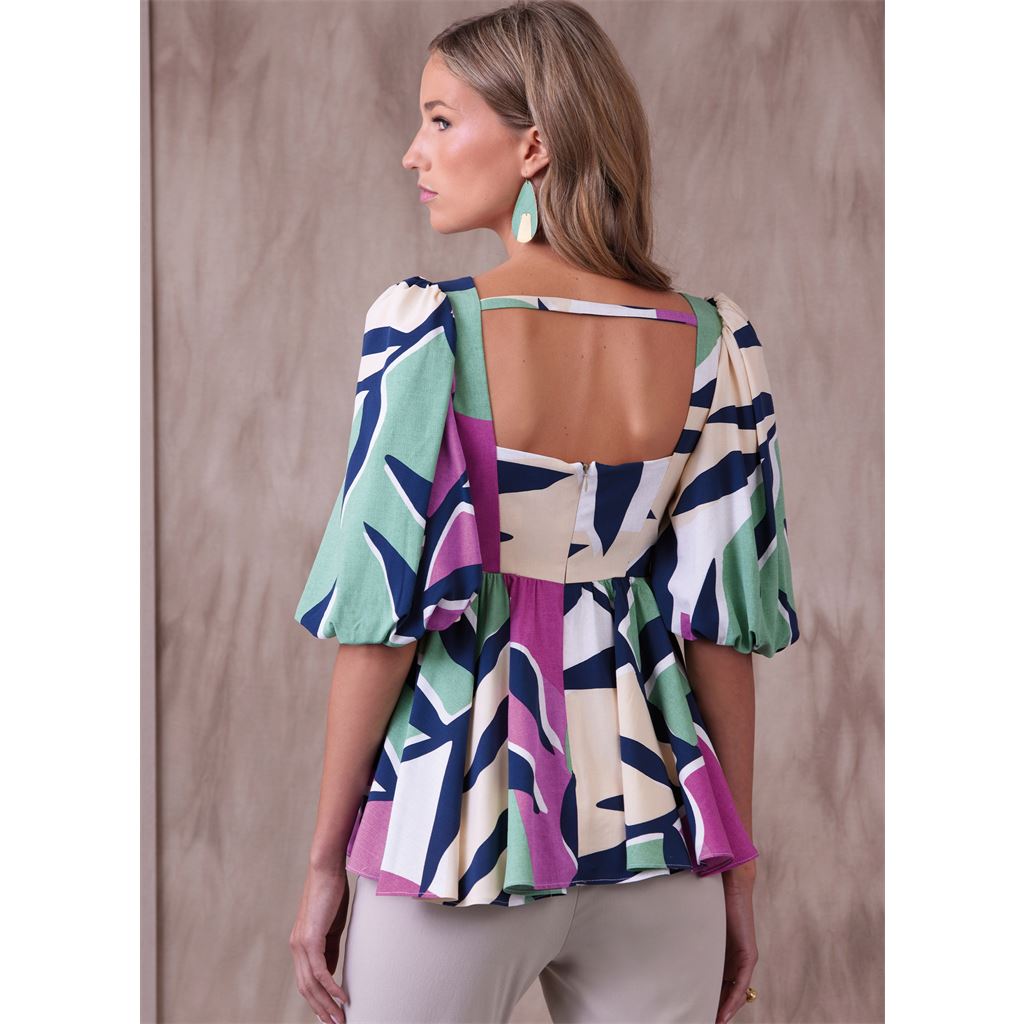 Vogue Pattern V1940 Misses Tops 1940 Image 7 From Patternsandplains.com