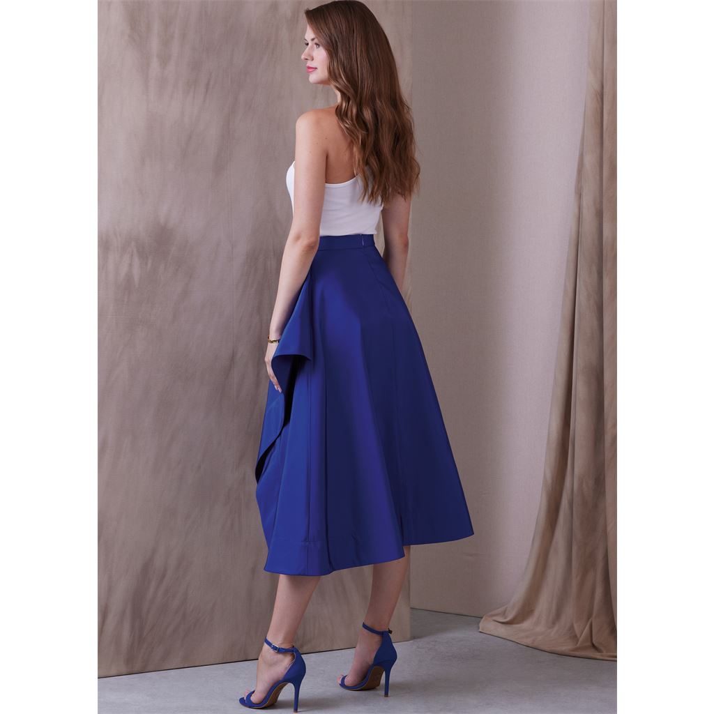 Vogue Pattern V1941 Misses Skirts 1941 Image 4 From Patternsandplains.com