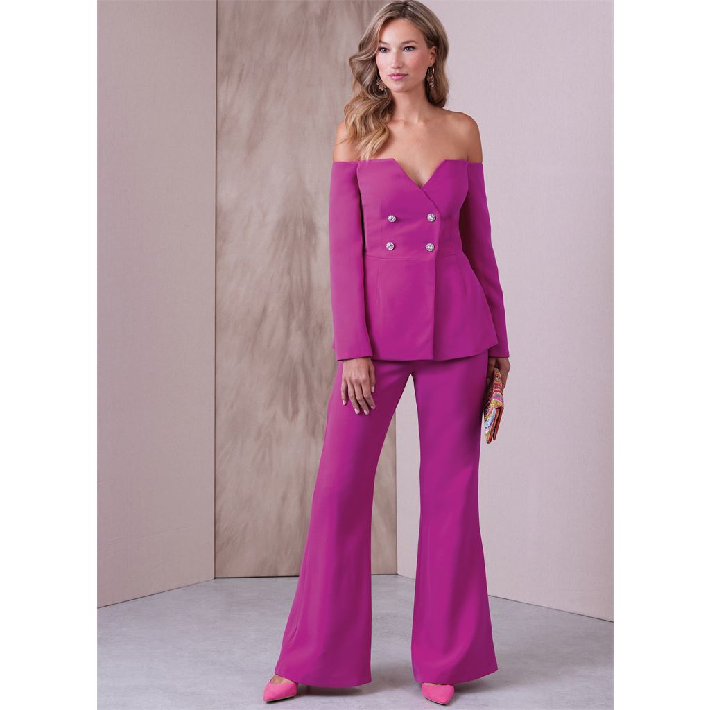 Vogue Pattern V1943 Misses Jacket and Pants 1943 Image 2 From Patternsandplains.com