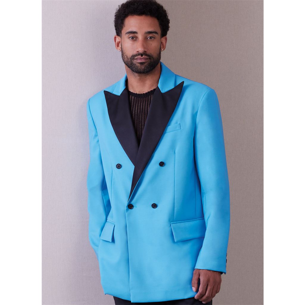 Vogue Pattern V1946 Mens Jacket 1946 Image 3 From Patternsandplains.com