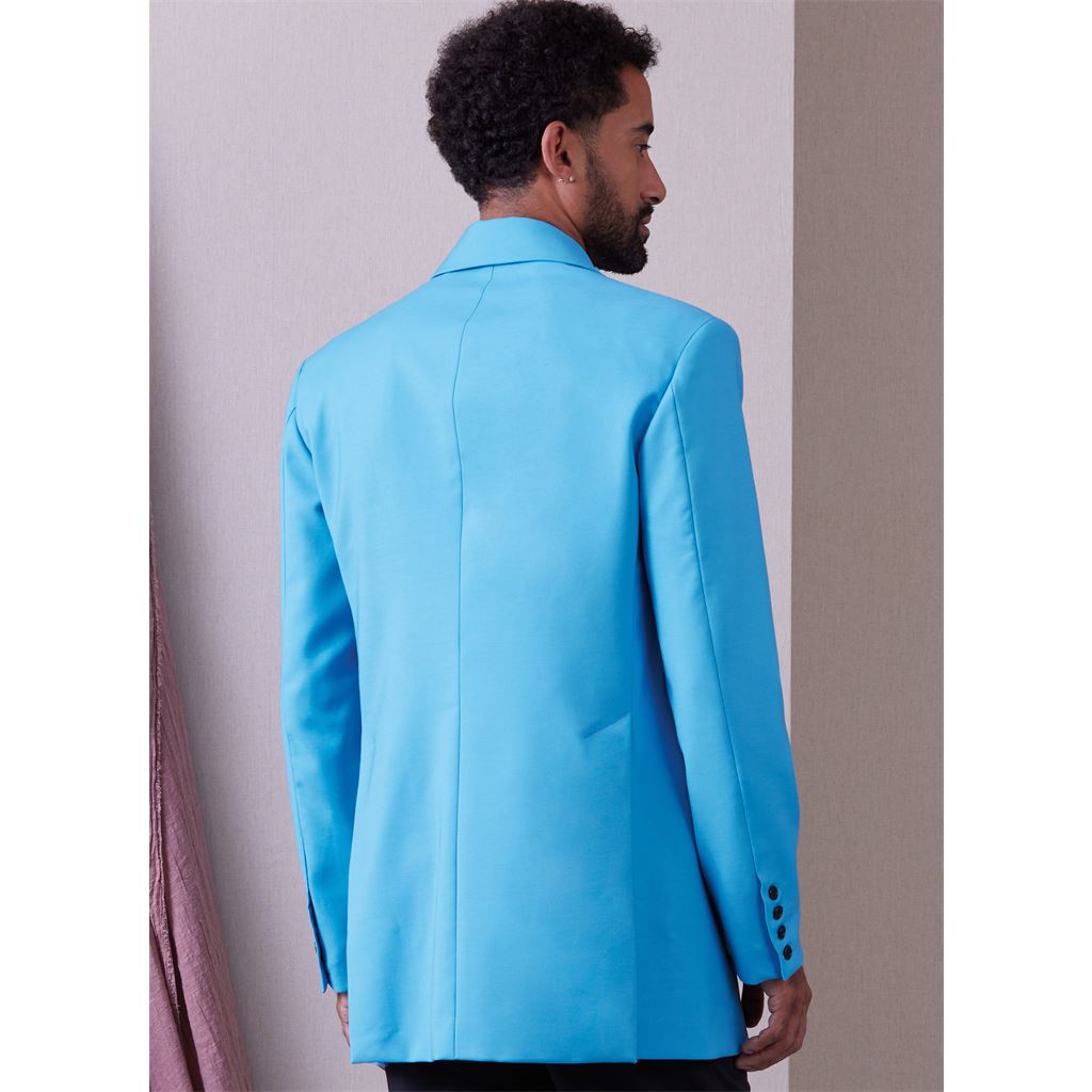 Vogue Pattern V1946 Mens Jacket 1946 Image 7 From Patternsandplains.com