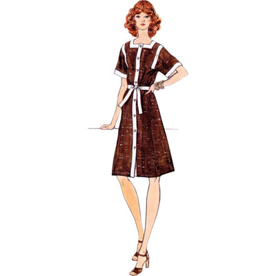 Vogue Pattern V1948 Misses Dress 1948 Image 2 From Patternsandplains.com