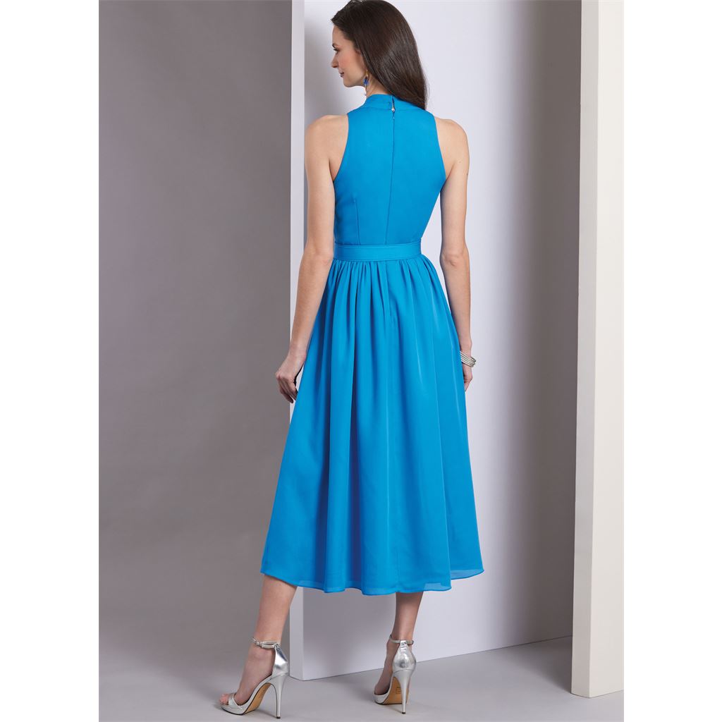 Vogue Pattern V1953 Misses Dress In Two Lengths and Belt 1953 Image 4 From Patternsandplains.com