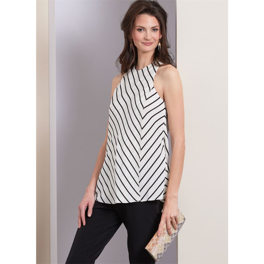 Vogue Pattern V1955 Misses Tops 1955 Image 3 From Patternsandplains.com