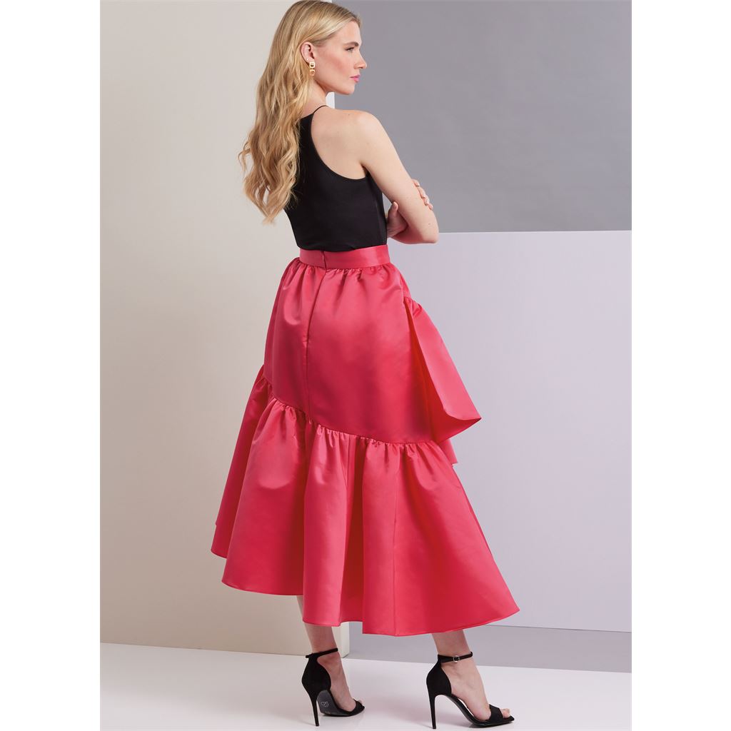 Vogue Pattern V1957 Misses Skirts 1957 Image 4 From Patternsandplains.com