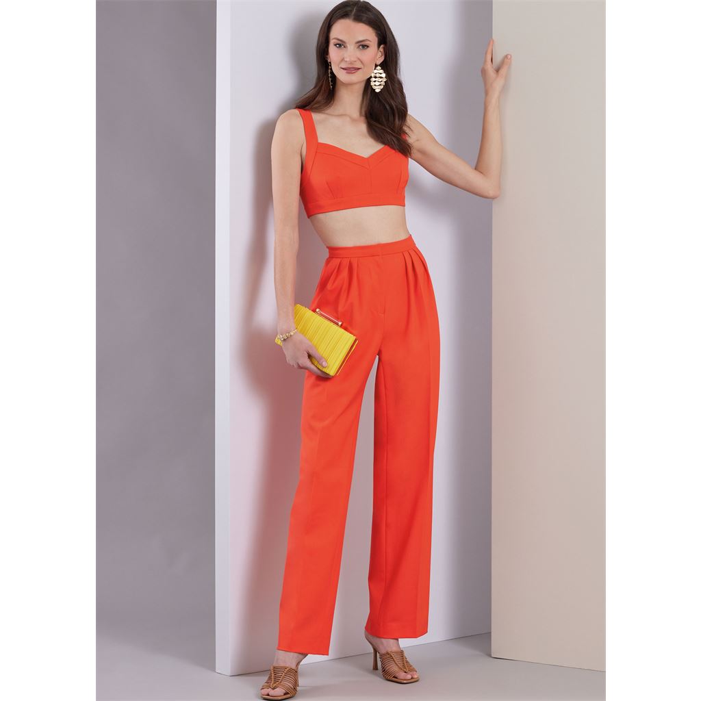 Vogue Pattern V1961 Misses Top Skirt and Pants 1961 Image 3 From Patternsandplains.com