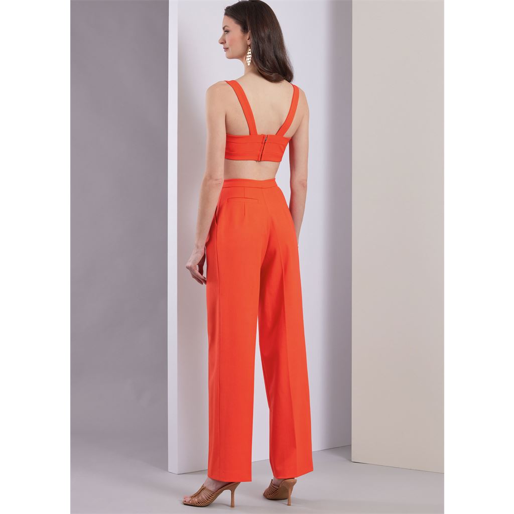 Vogue Pattern V1961 Misses Top Skirt and Pants 1961 Image 5 From Patternsandplains.com