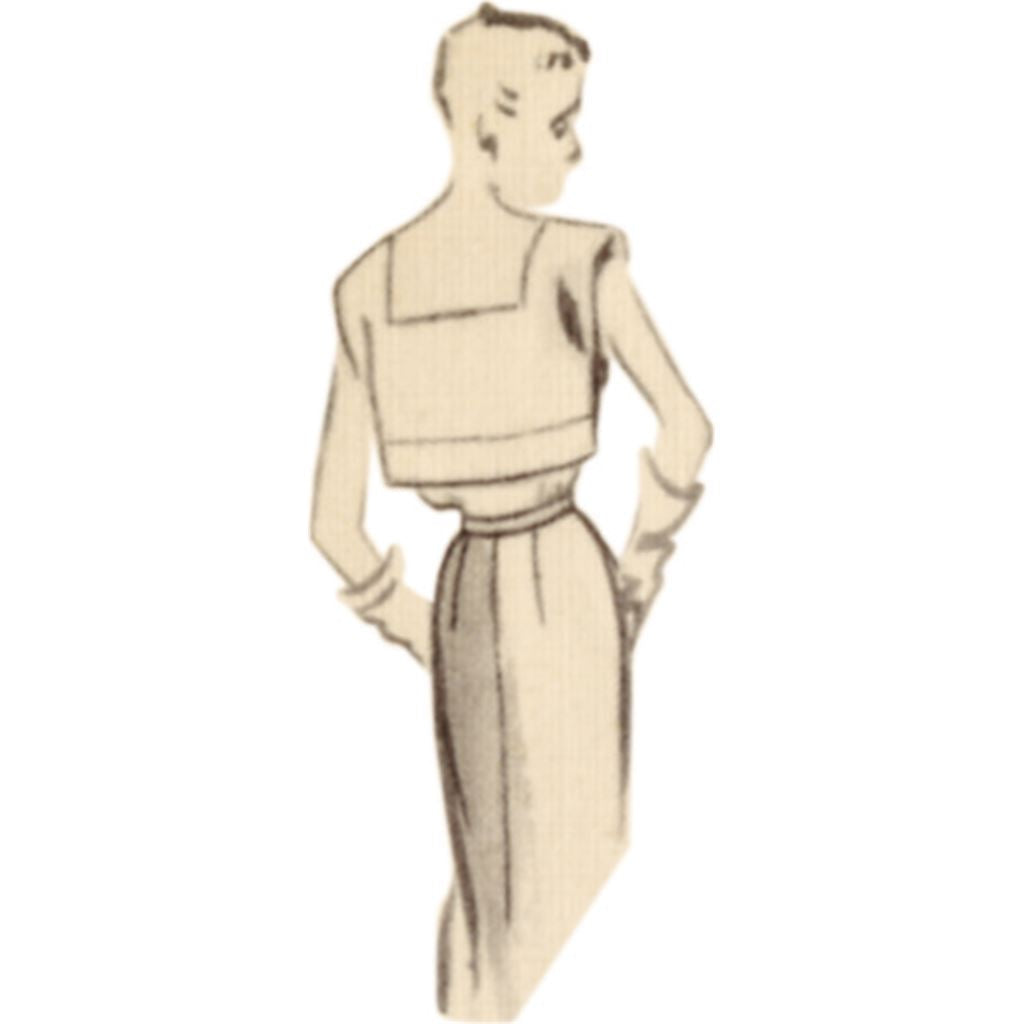 Vogue Pattern V1964 Misses Dress and Capelet 1964 Image 5 From Patternsandplains.com