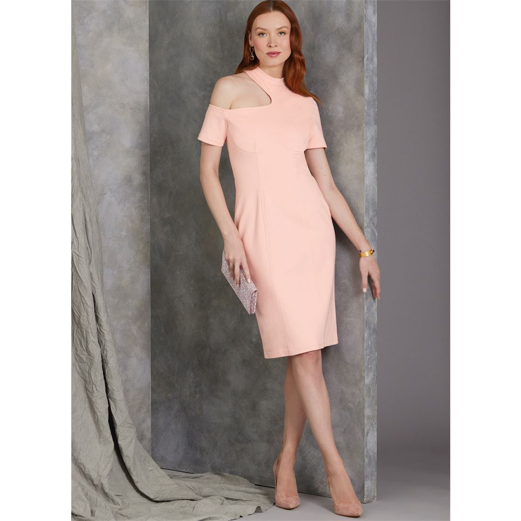 Vogue Pattern V1969 Misses Knit Dresses 1969 Image 4 From Patternsandplains.com