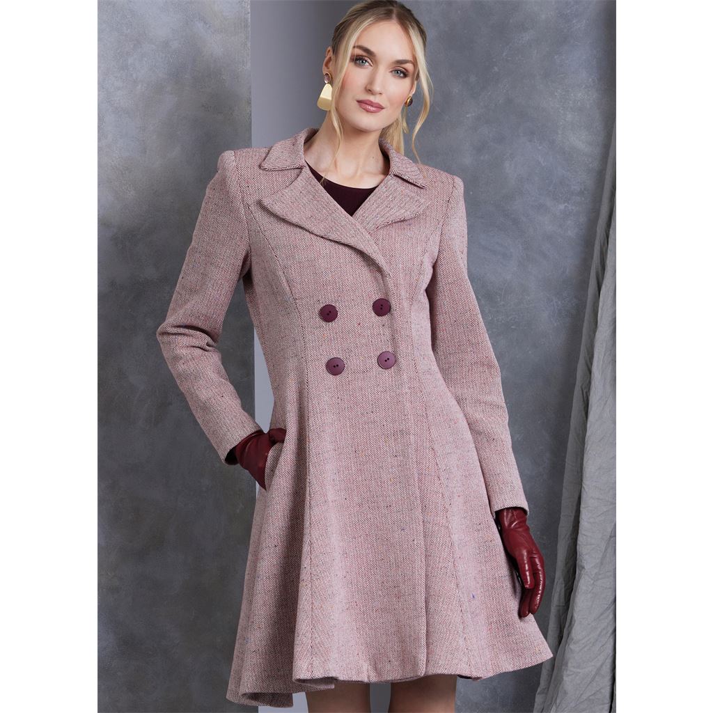 Vogue Pattern V1971 Misses Coat in Five Lengths 1971 Image 2 From Patternsandplains.com