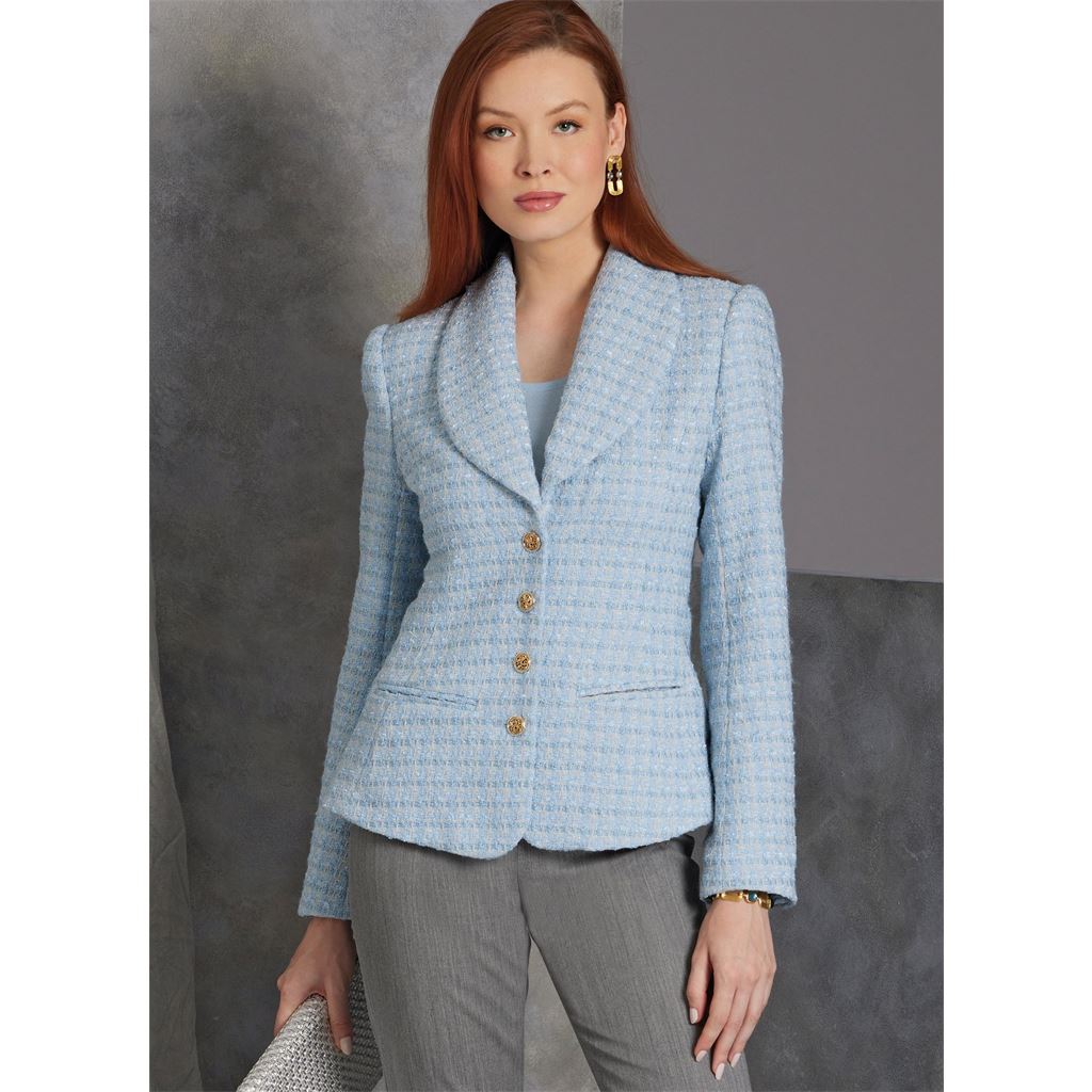 Vogue Pattern V1972 Misses Jacket 1972 Image 3 From Patternsandplains.com