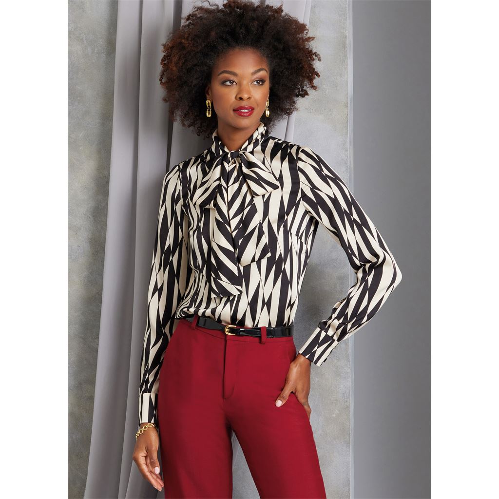 Vogue Pattern V1973 Misses Blouse 1973 Image 2 From Patternsandplains.com