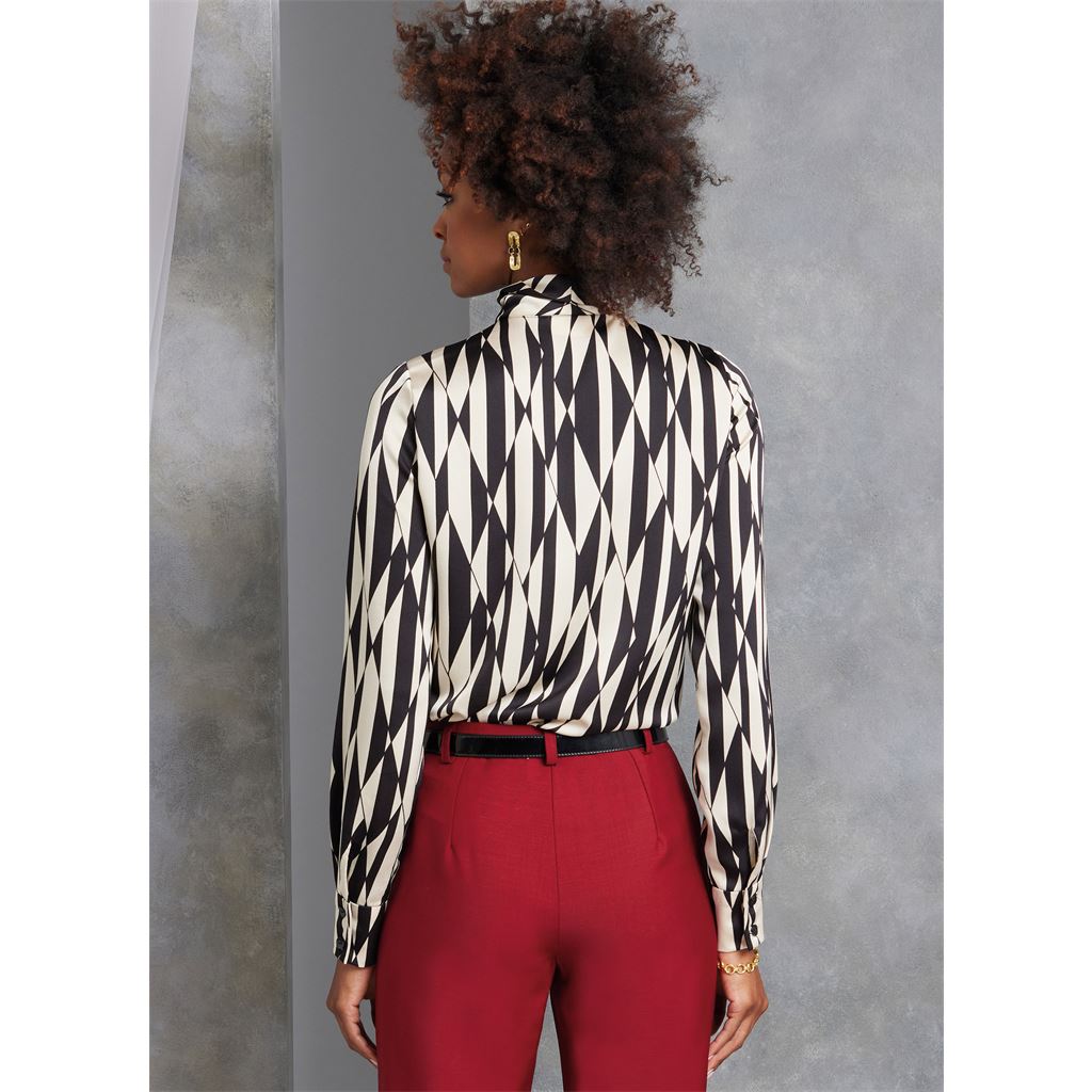 Vogue Pattern V1973 Misses Blouse 1973 Image 4 From Patternsandplains.com