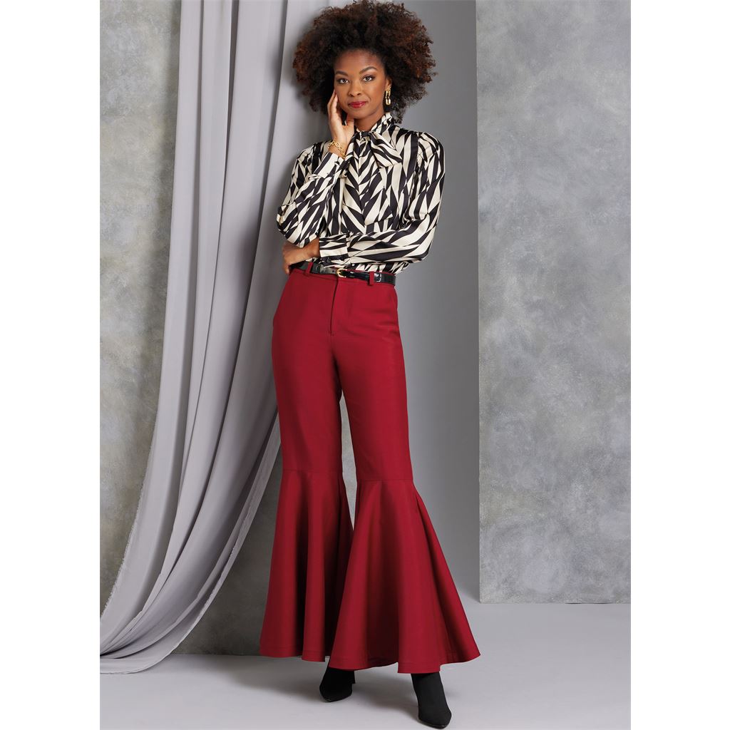 Vogue Pattern V1974 Misses Pants 1974 Image 2 From Patternsandplains.com