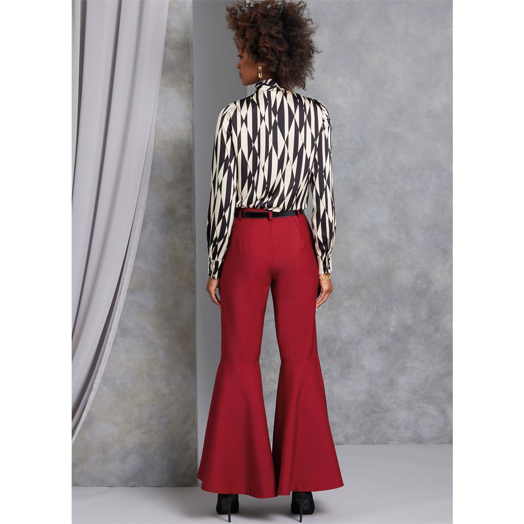 Vogue Pattern V1974 Misses Pants 1974 Image 4 From Patternsandplains.com