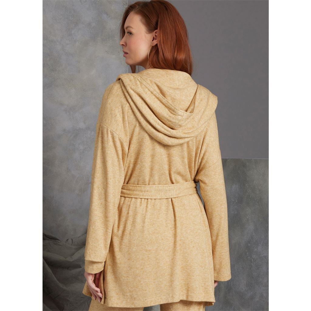 Vogue Pattern V1975 Misses Knit Jacket with Belt Top and Pants 1975 Image 6 From Patternsandplains.com