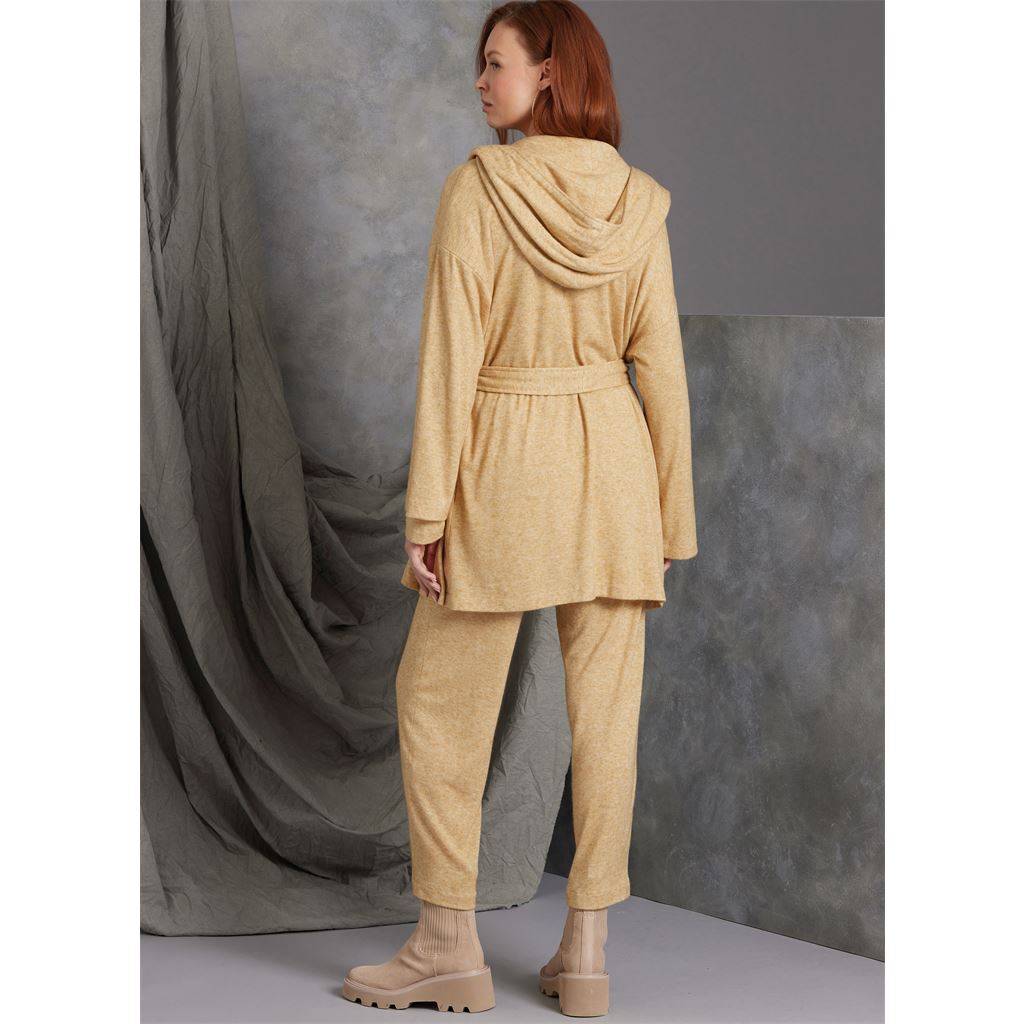 Vogue Pattern V1975 Misses Knit Jacket with Belt Top and Pants 1975 Image 7 From Patternsandplains.com