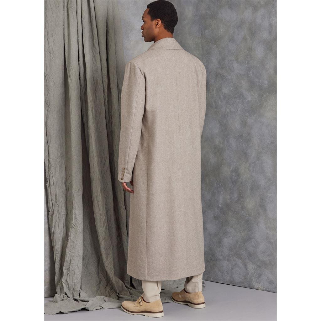 Vogue Pattern V1976 Mens Coat in Two Lengths 1976 Image 6 From Patternsandplains.com