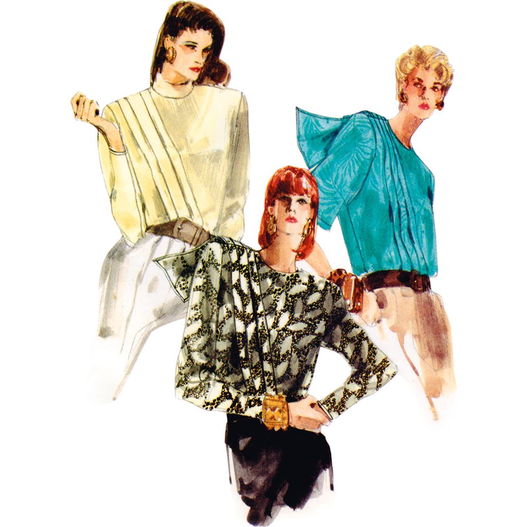 Vogue Pattern V1980 Misses' Blouse