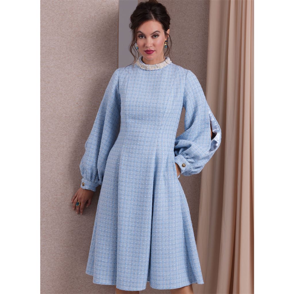 Vogue Pattern V1983 Misses Dresses 1983 Image 2 From Patternsandplains.com