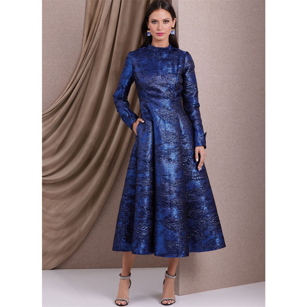 Vogue Pattern V1983 Misses Dresses 1983 Image 3 From Patternsandplains.com