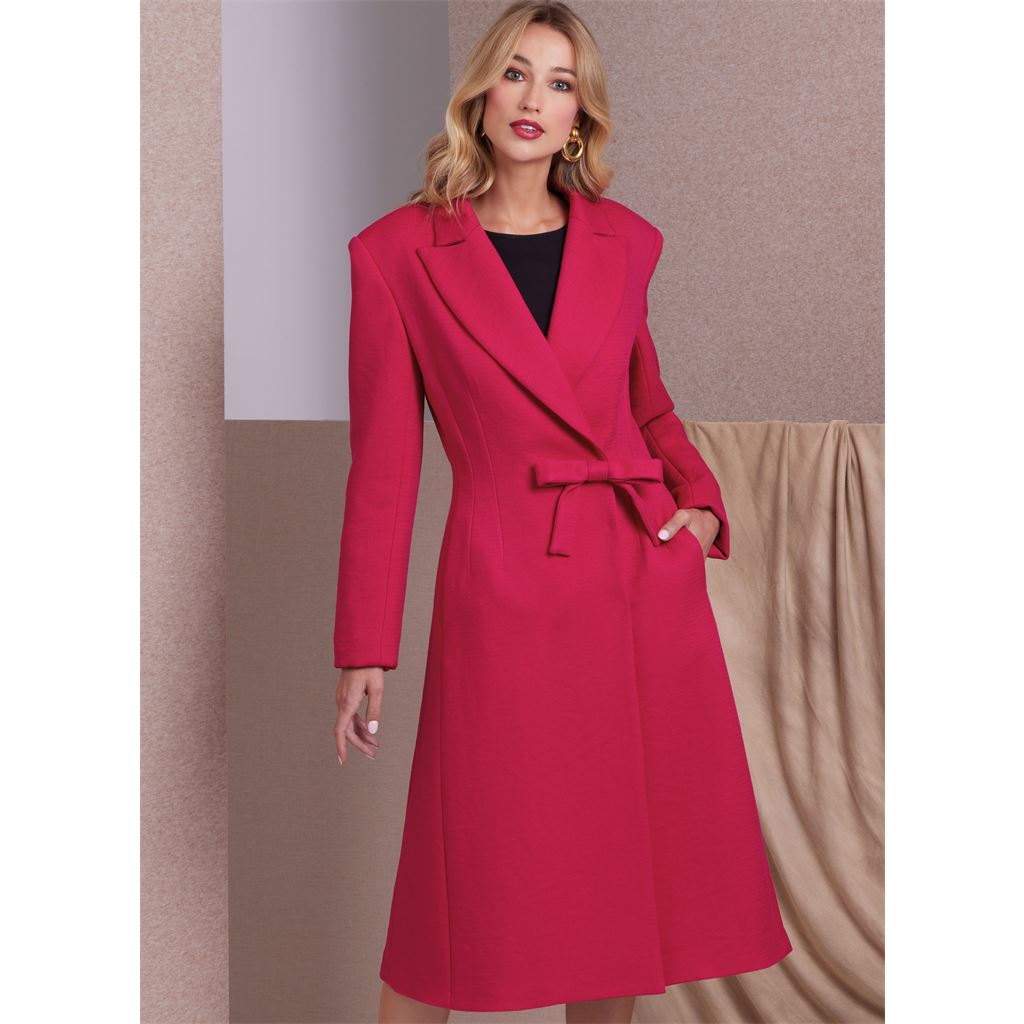 Vogue Pattern V1990 Misses Coats 1990 Image 2 From Patternsandplains.com