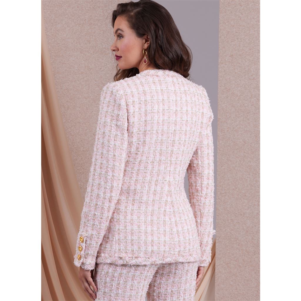 Vogue Pattern V1992 Misses Jackets Skirt and Pants 1992 Image 8 From Patternsandplains.com