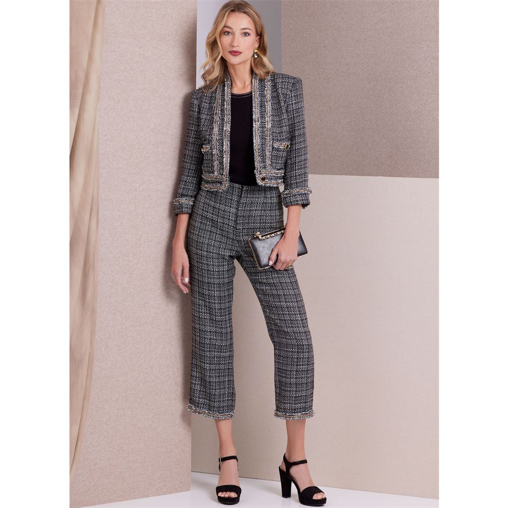 Vogue Pattern V1993 Misses Jacket and Pants 1993 Image 4 From Patternsandplains.com