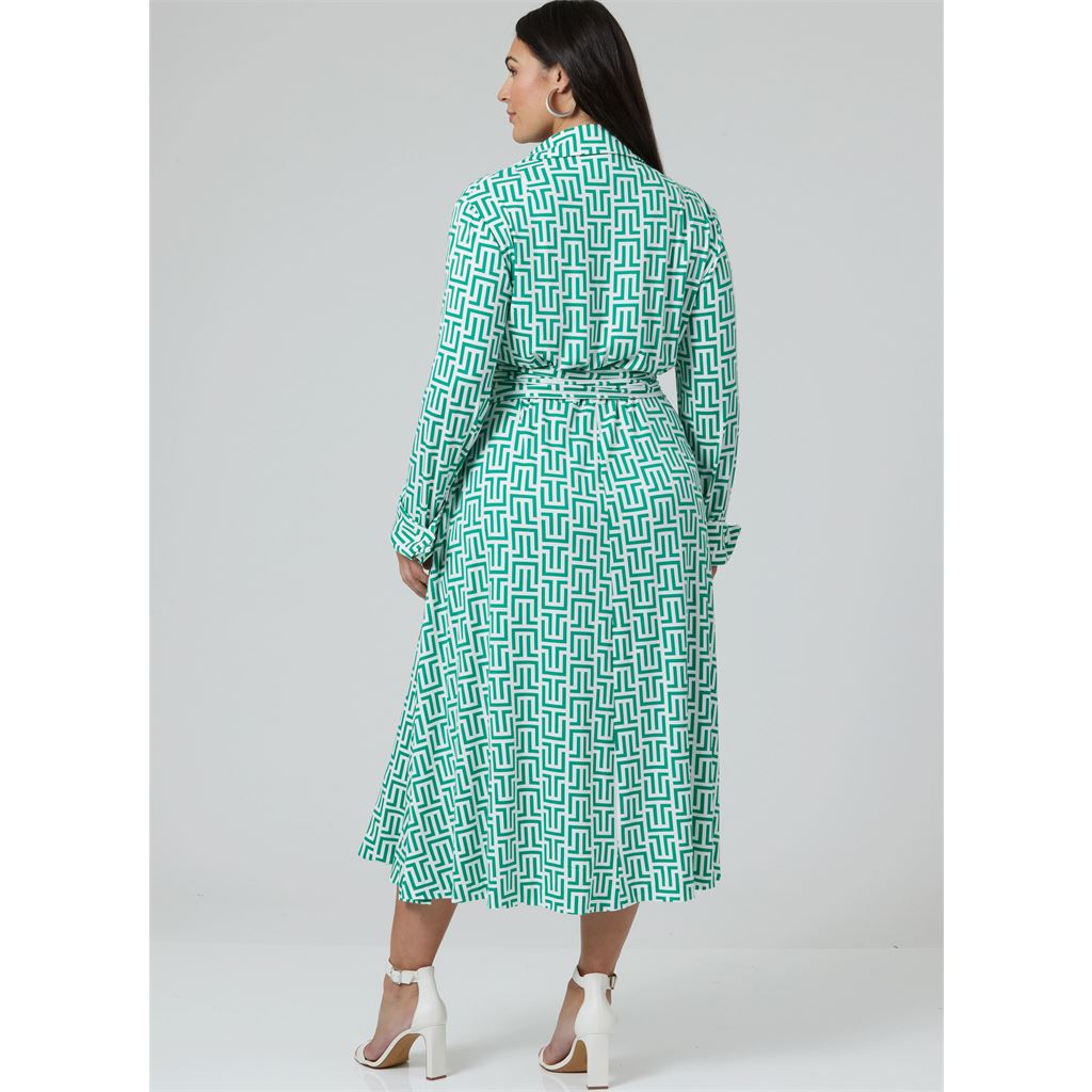 Vogue Pattern V2000 Misses DVF Wrap Dress by Diane Von Furstenberg 2000 Image 6 From Patternsandplains.com